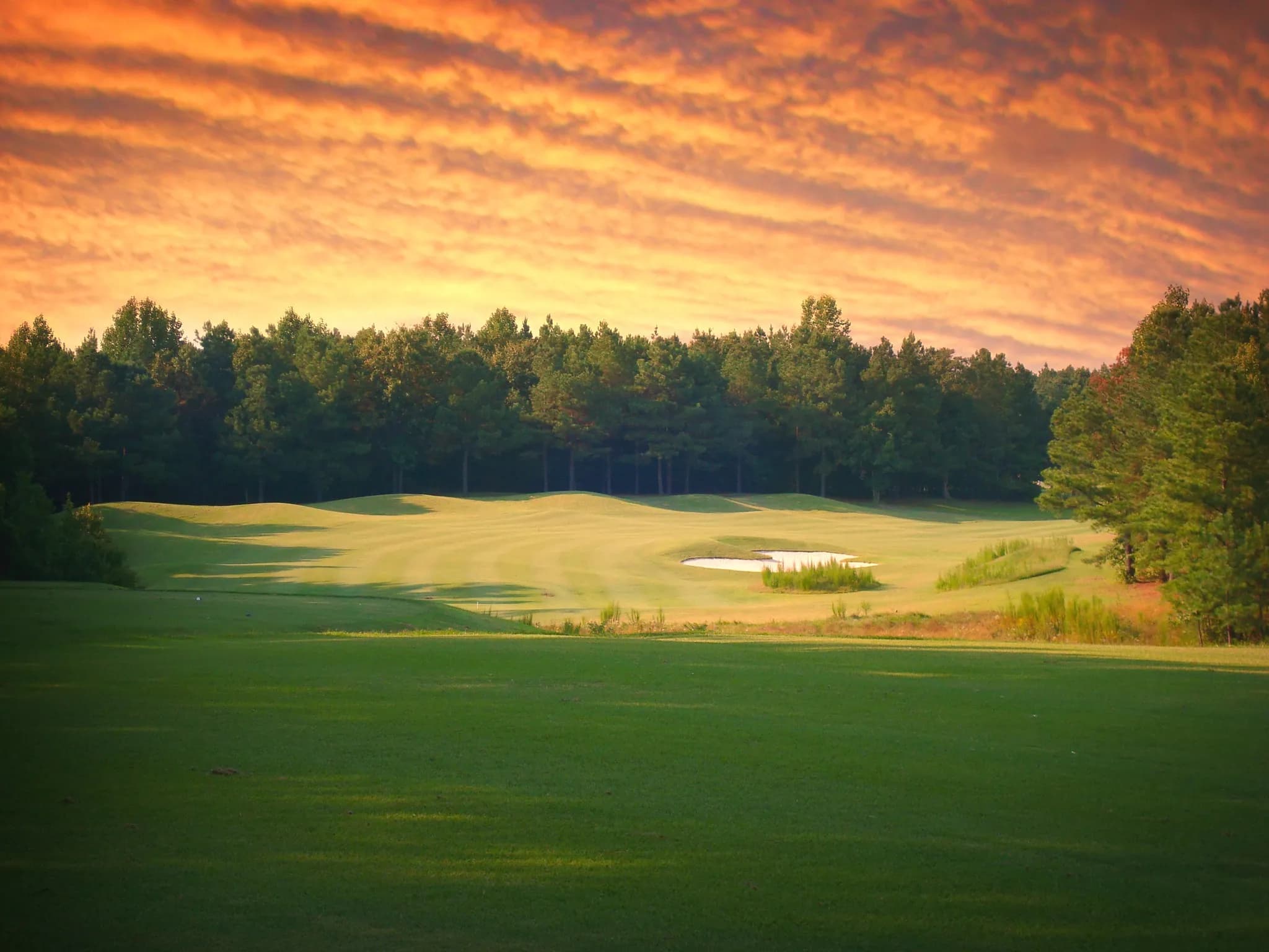 Links golf course in the Scottish Highlands